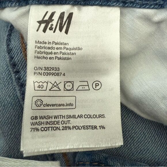 H&M Super Skinny Distressed Jeans Women’s Low Waist Size 26 - Picture 8 of 9